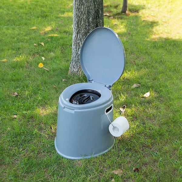 rechtdoor Allemaal Kracht PLAYBERG Portable Travel Toilet For Camping and Hiking, Non-electric  Waterless Toilet QI003241 - The Home Depot