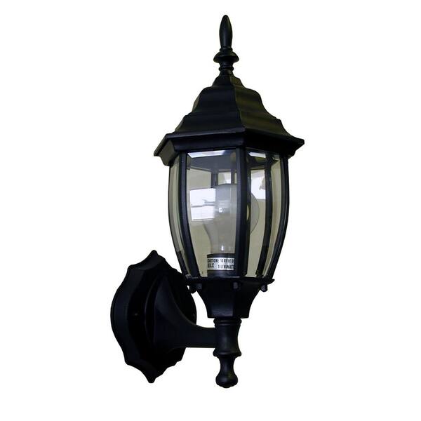 Unbranded 1-Light Black Outdoor Wall Sconce