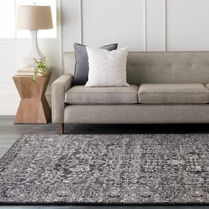 Demeter Charcoal 9 ft. x 12 ft. 6 in. Area Rug