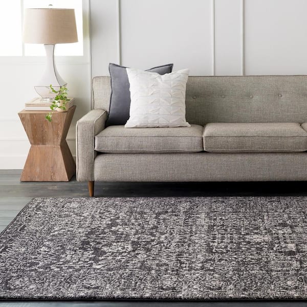 Demeter Charcoal 8 ft. x 10 ft. Indoor Area Rug