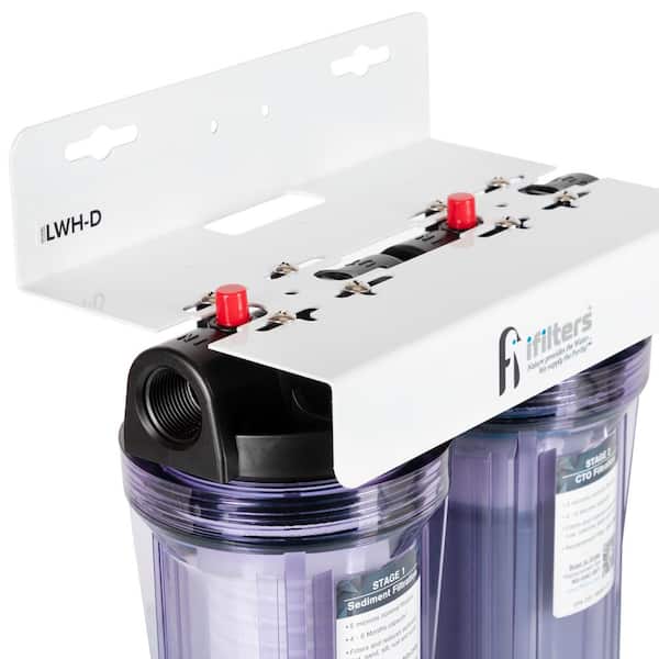 IFILTER iFilters Whole House Water Filter, 2 Stage, Removes Sediment ...