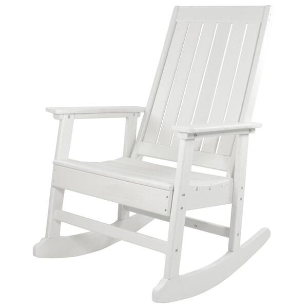 Northlight All Weather Recycled Plastic, All Weather White Rocking Chairs