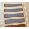 RugStylesOnline Stair Treads Collection Grey 8 Inch x 30 Inch Indoor Skid Slip Resistant Carpet Stair Treads Set of 13 ST8X30-13-GREY