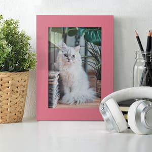 Modern 5 in. x 7 in. Hot Pink Picture Frame