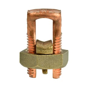 1/0 AWG Copper Split Bolt Connector (1-Pack) Case of 6