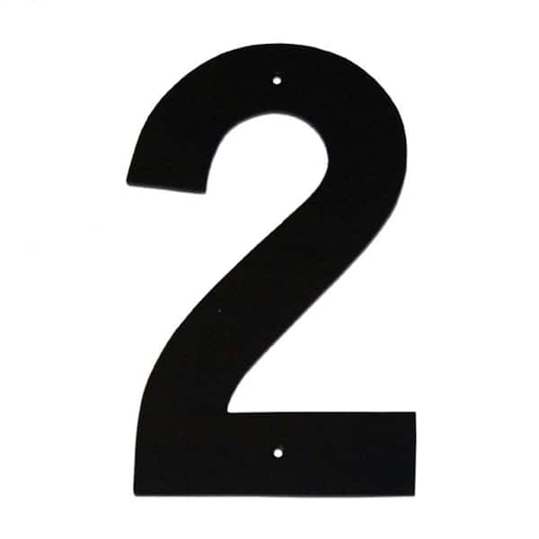 24 in. Helvetica House Number 2