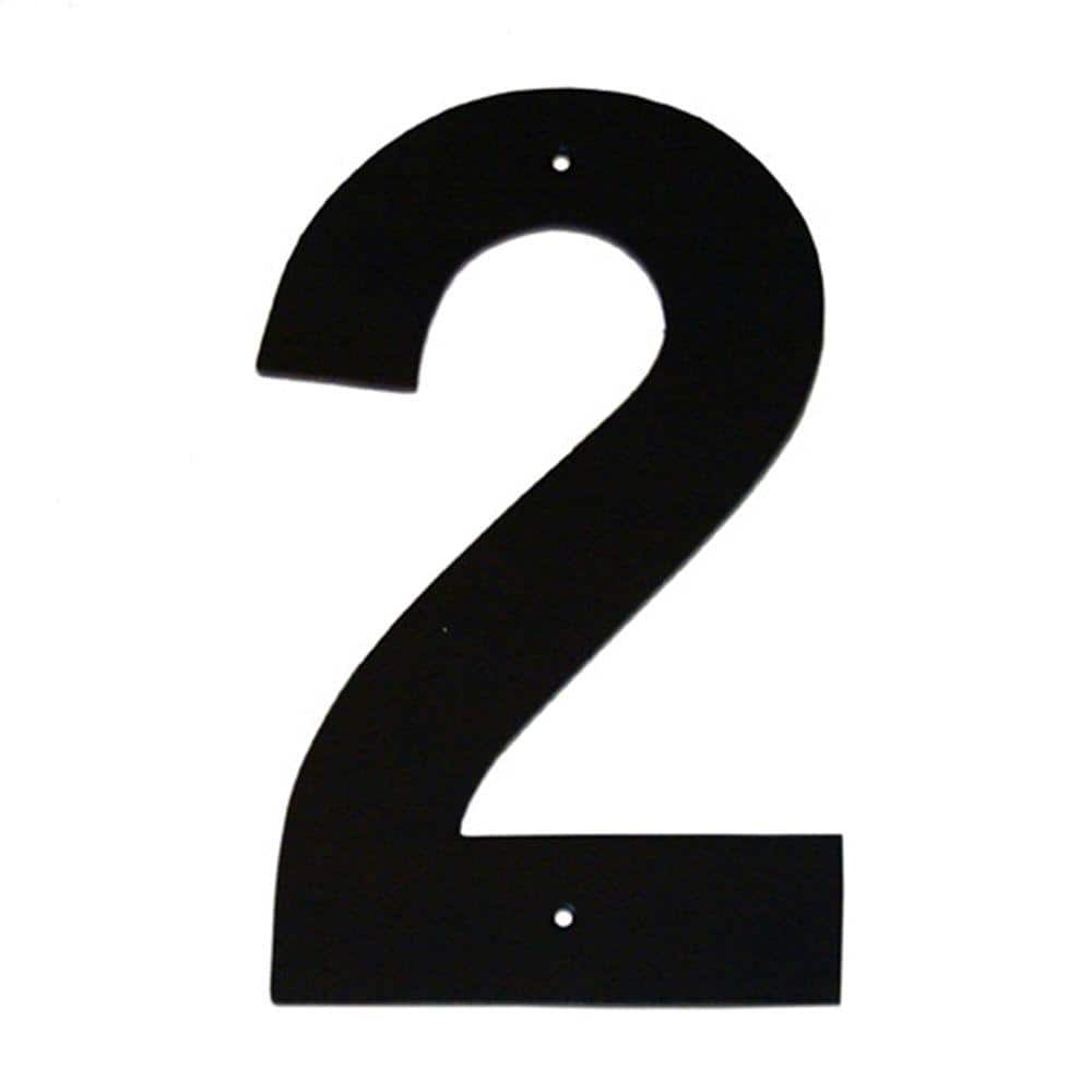 3 in. Helvetica House Number 2 product image for price tracking