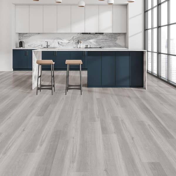 ProCore Pro Stratford Oak 12-mil x 6-in W x 48-in L Waterproof Interlocking Luxury Vinyl Plank Flooring