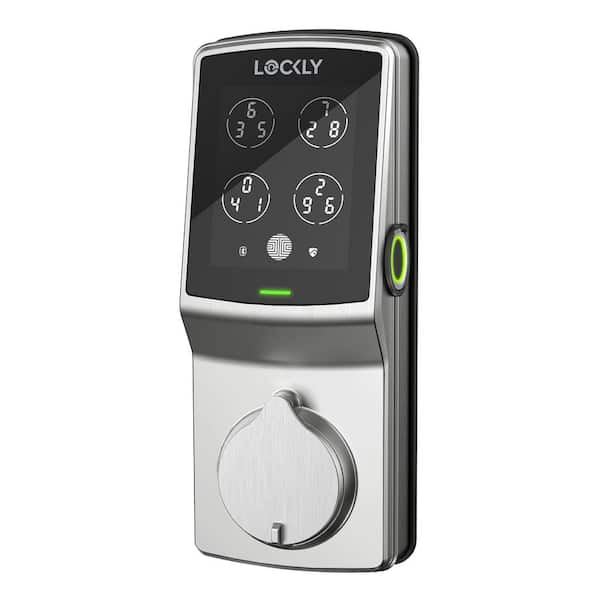 Level Lock- Touch Edition Smart Lock Satin Chrome Bluetooth Electronic  Deadbolt Smart in the Electronic Door Locks department at