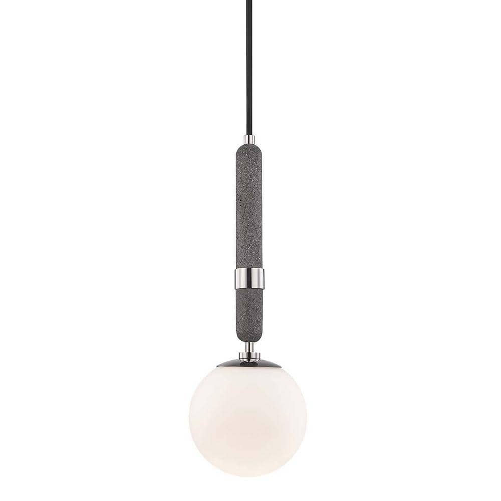 Mitzi H289701s Brielle 1 Light 7  Wide Mini Pendant - Nickel
