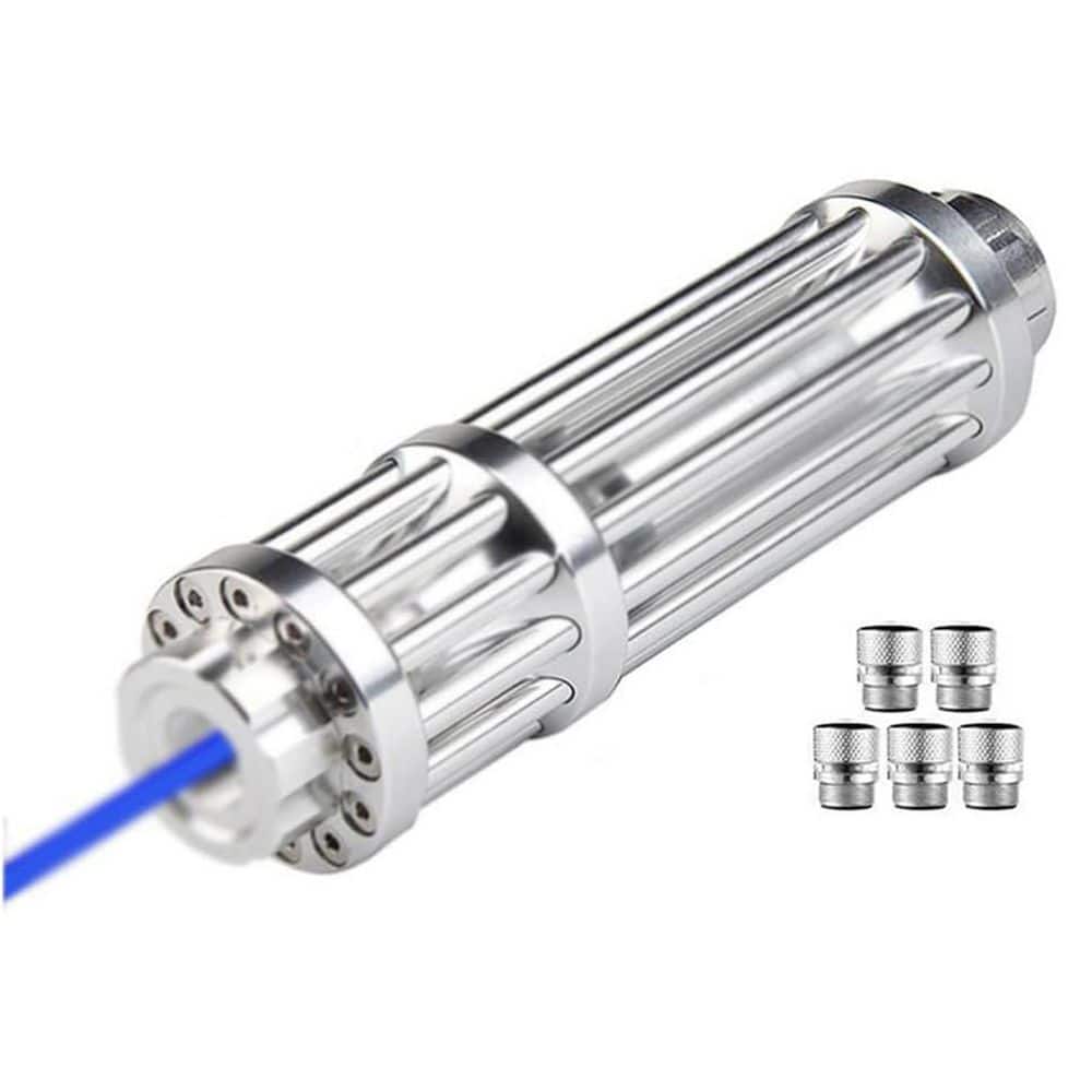 High Powered Handheld Flashlight with Blue Light for Outdoor Activities, Long Distance Screen Reach, Rechargeable price history on PriceWatchPro
