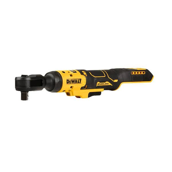 DEWALT - ATOMIC 20V MAX Lithium-Ion 1/2 in. Cordless Ratchet with 20V MAX POWERSTACK Compact Battery Starter Kit