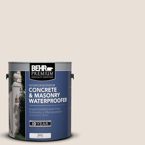BEHR Premium 1 gal. #BW-23 Bleached Dunes Concrete and Masonry Waterproofer
