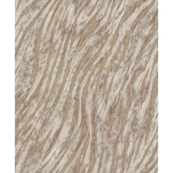 Fine Decor Arran Gray Swirling Stripe Non-Pasted Wallpaper Sample
