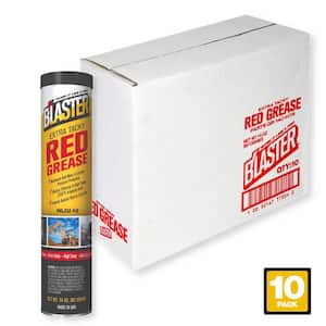 14 oz. Extra Tacky Red Grease Cartridge for Grease Gun (Pack of 10)