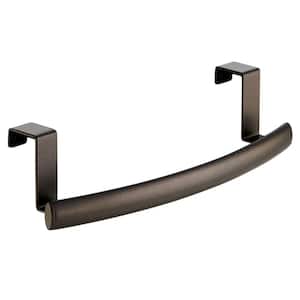 Axis 9.75 in. Over-the-Cabinet Curve Towel Bar in Bronze