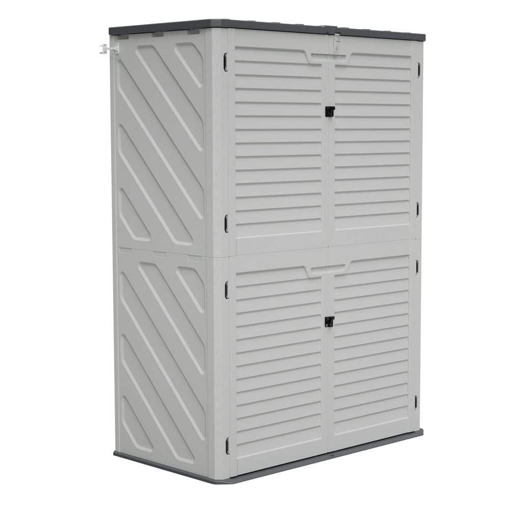 4.36 ft. W x 6.18 ft. D Resin Rust Proof Garden Equipment Storage Shed(25 sq. ft. ) price history on PriceWatchPro