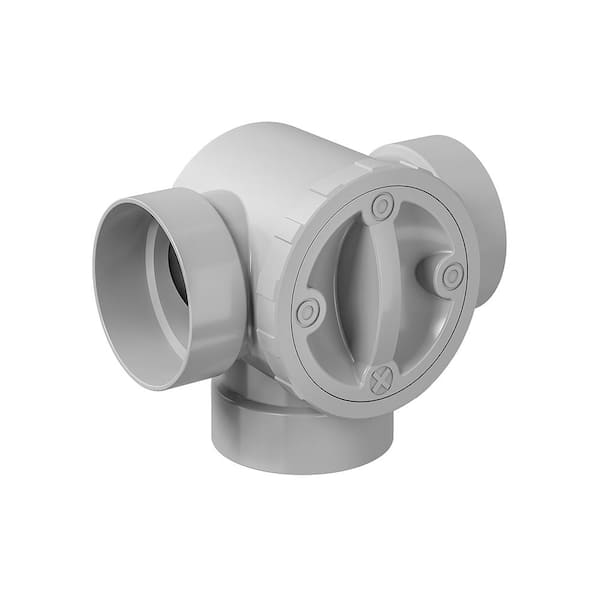 Rain Harvesting 3-Way Water Diverter 4 in.