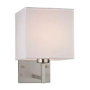 Hammond Collection 1-Light Brushed Nickel Sconce