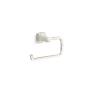 Riff Towel Ring in Vibrant Polished Nickel