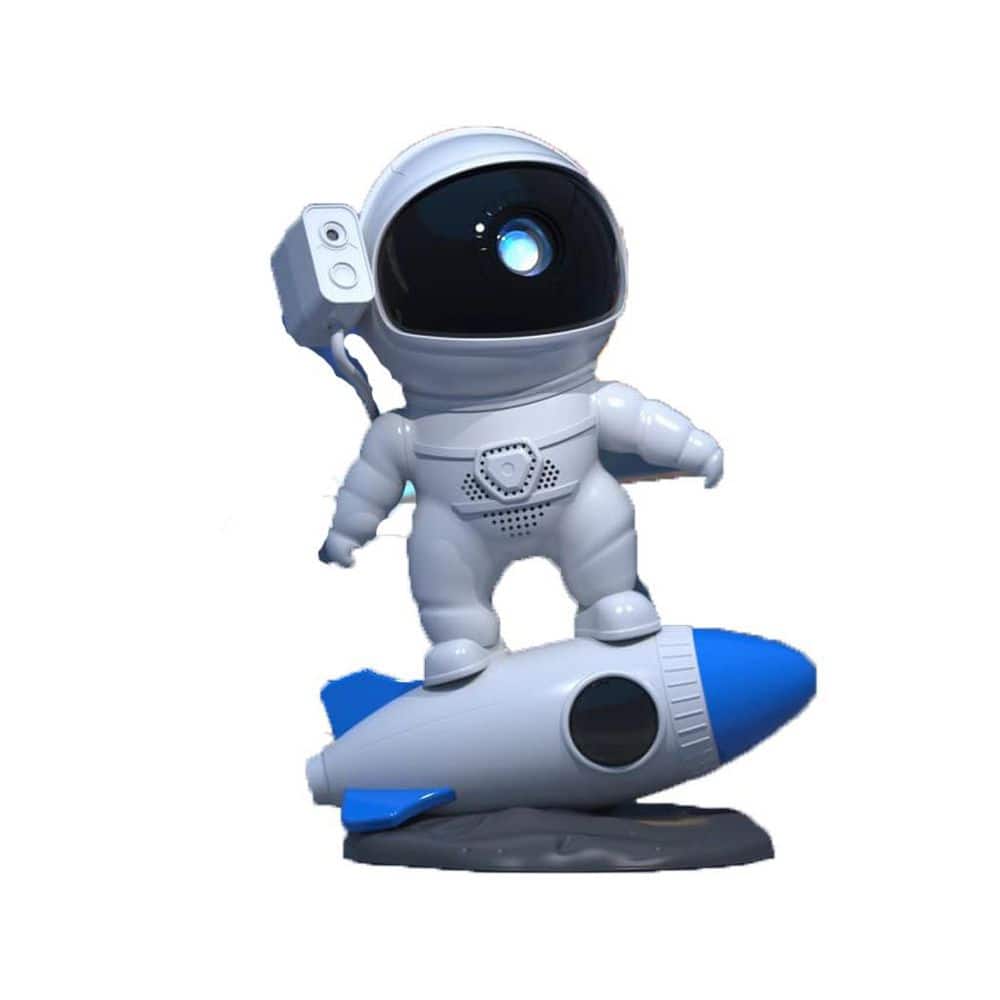 Star Projector Galaxy Night Light, Rocket Astronaut 12 Sheets of Film to Me
