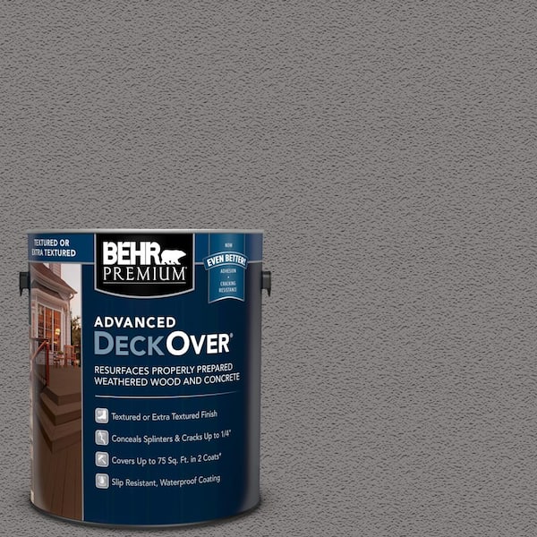 BEHR Premium Advanced DeckOver 1 gal. #SC-125 Stonehedge Textured Solid Color Exterior Wood and Concrete Coating