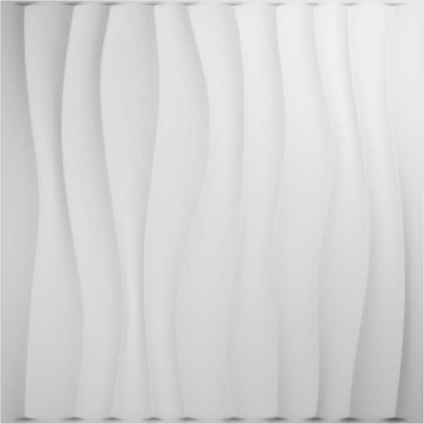 Ekena Millwork 19-5/8 in. W x 19-5/8 in. H Shoreline Endura Wall Decorative 3D Wall Panel (Covers 2.67 Sq. Ft.)