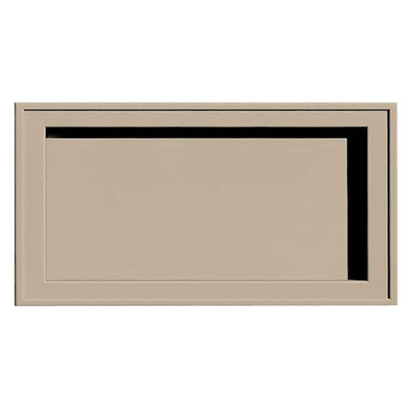 Builders Edge 7.5 in. x 14.25 in. #085-Clay Recessed Jumbo Mounting ...