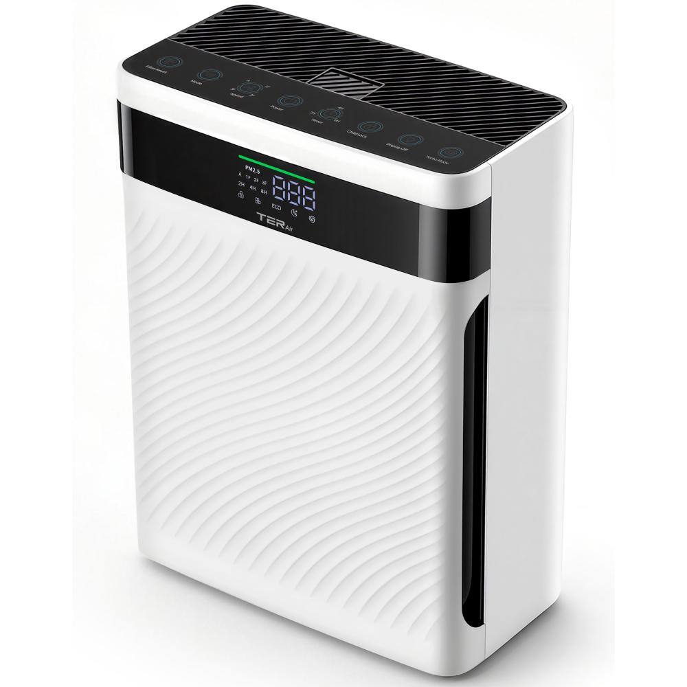 Air Purifiers for Home Large Room Up to 3000 sq. ft. with Washable Filters, H13 HEPA, Dual-Sided Air Intake, White price history on PriceWatchPro