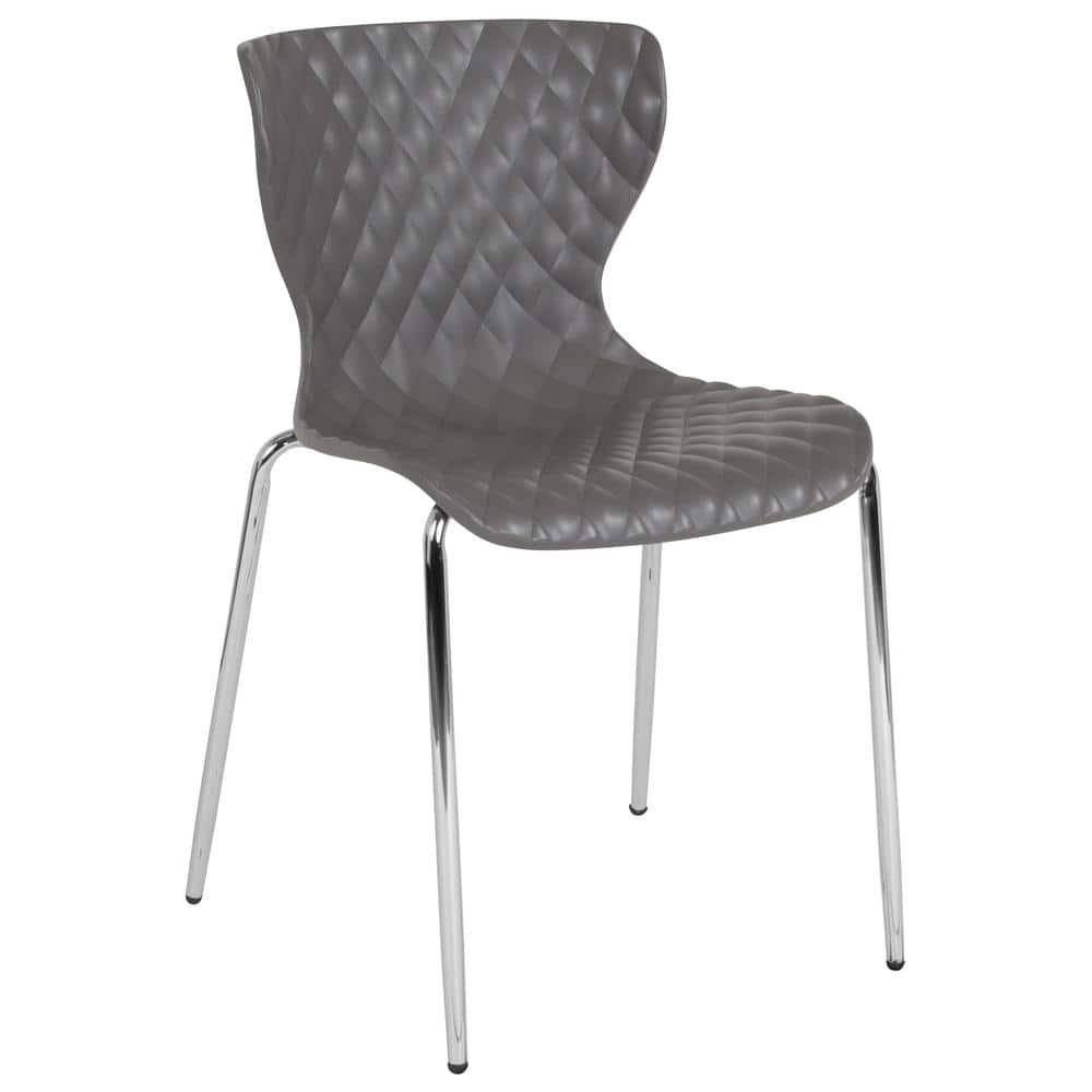 Plastic Stackable Chair in Gray price history on PriceWatchPro
