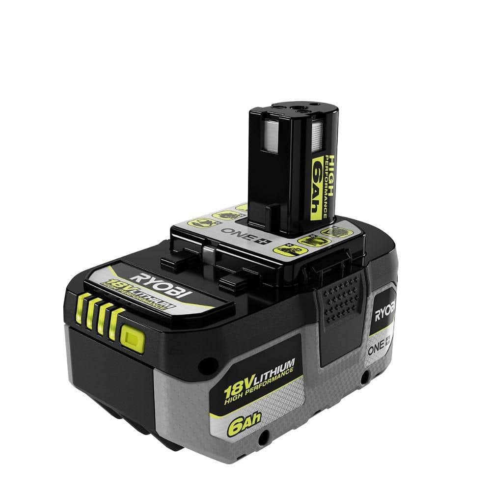 RYOBI ONE+ 18V 6.0 Ah Lithium-Ion HIGH PERFORMANCE Battery PBP007