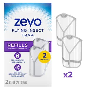 Indoor Flying Insect Trap Refill Cartridges (2 Refill Cartridges)