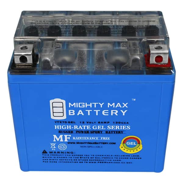 MIGHTY MAX BATTERY 12V 6AH GEL Battery for Honda 50 CHF50