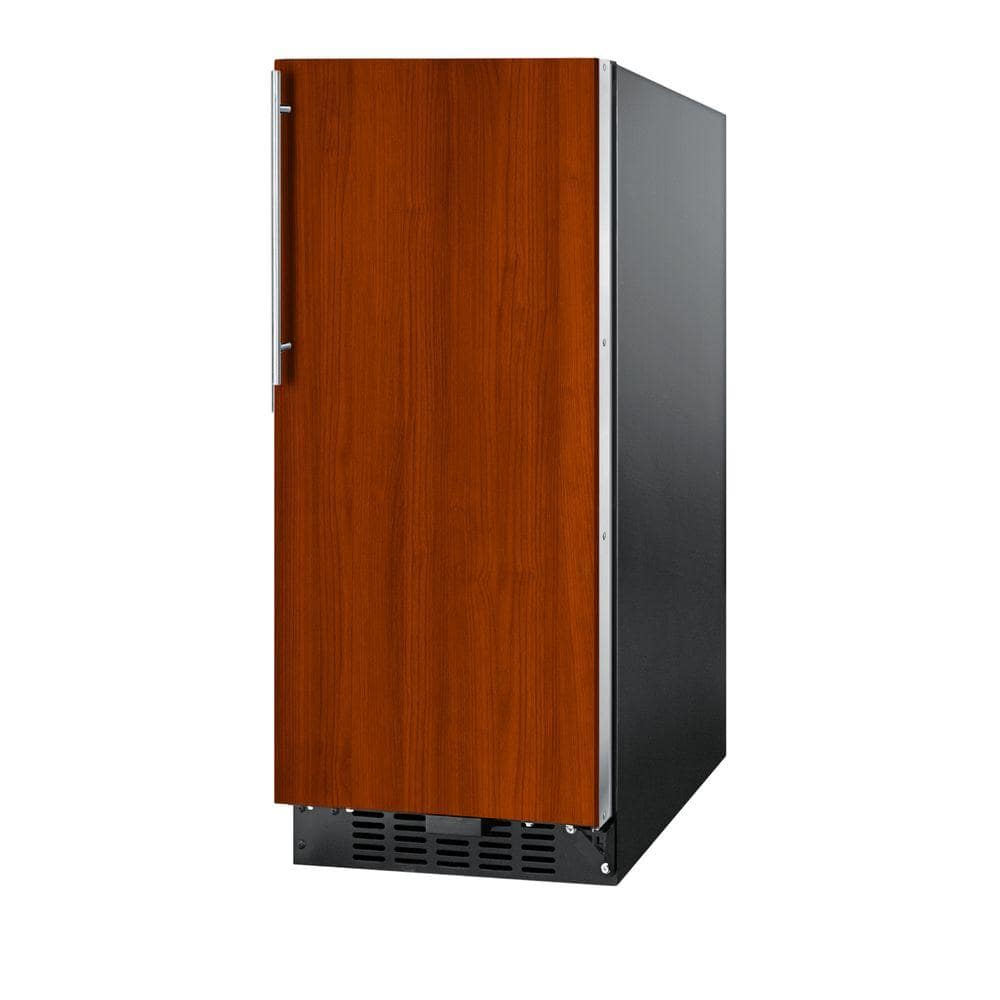 Compact Black Panel Ready Undercounter Smart Refrigerator