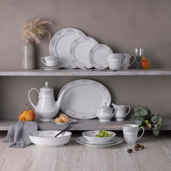 Noritake Sweet Leilani 5-Piece (White) Porcelain Place