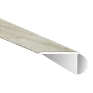 Adelaide Mist 26.16 mm T x 2.23 in. W x 94 in. L Luxury Vinyl Overlapping stairnose Molding