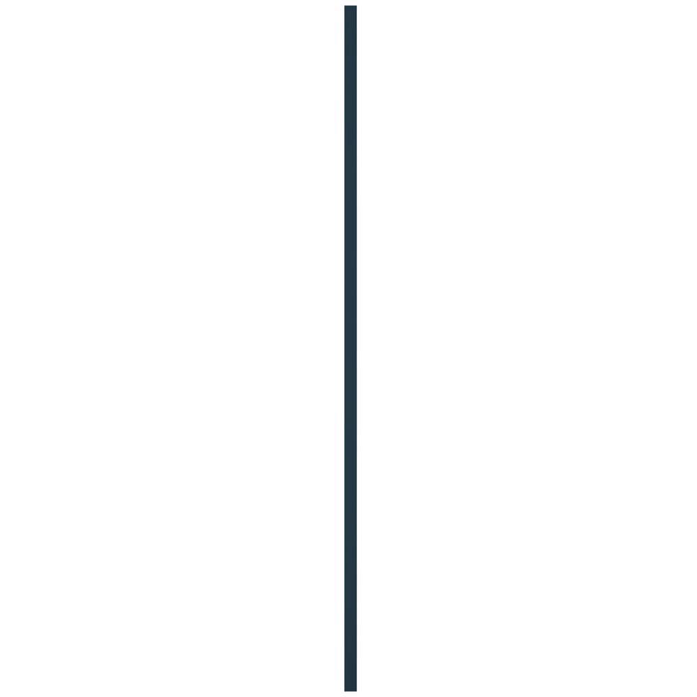 Classic Blue Vinyl Raised Panel Exterior Shutters, 51" x 14.75" (Set of 2)