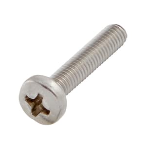 M4-0.7x20mm Stainless Steel Pan Head Phillips Drive Machine Screw 2-Pieces