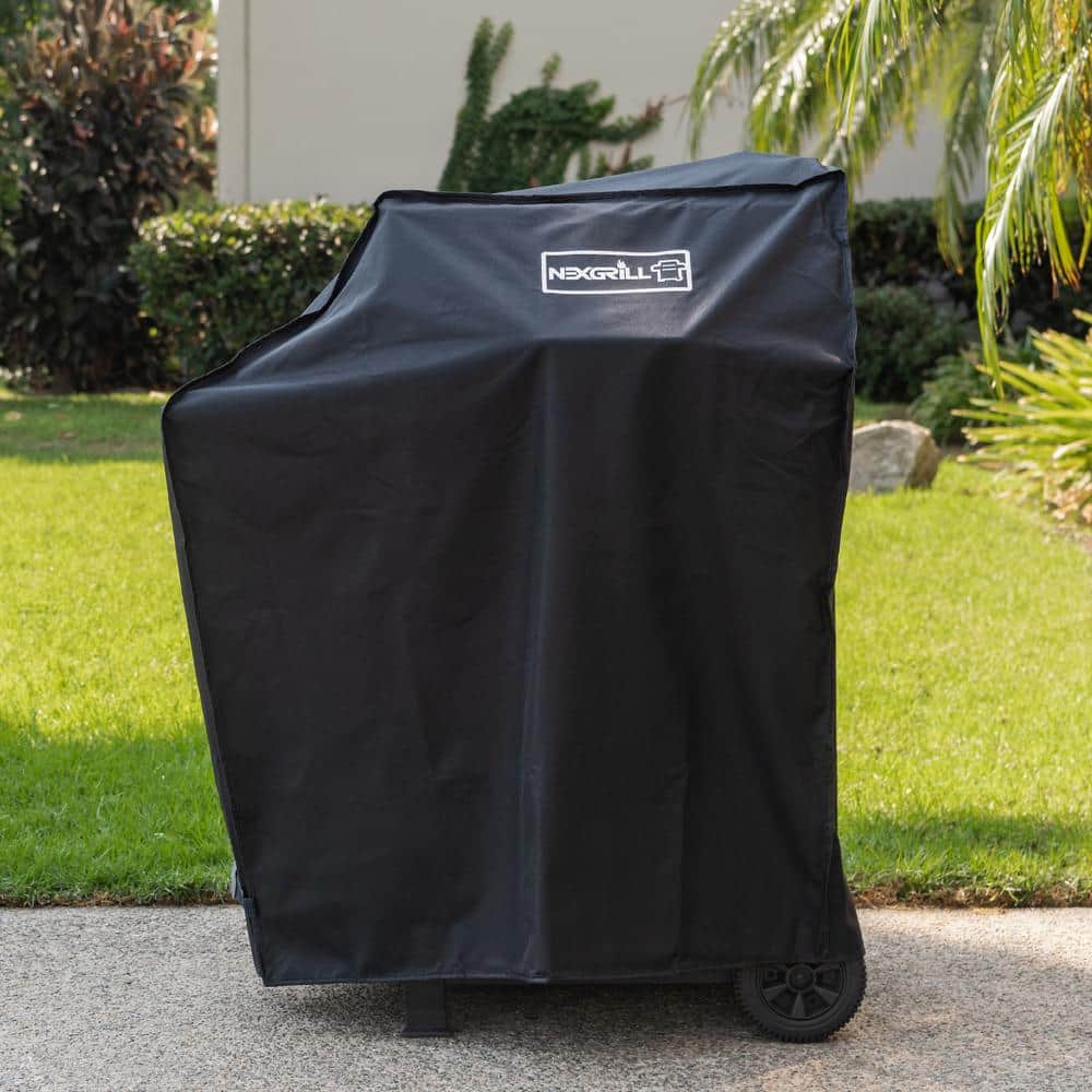 Charcoal Grill Cover 29 in Cart Style Polyester PVC For Nexgrill Model 810-0025 