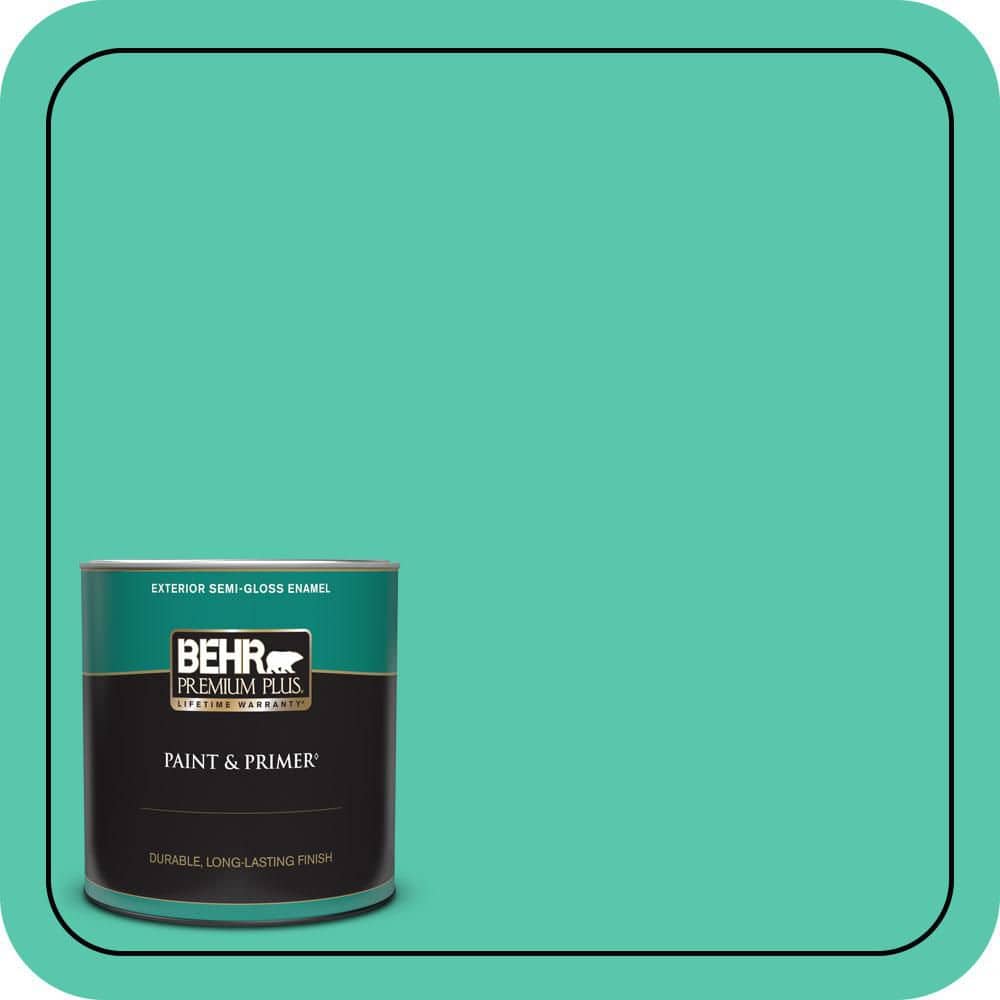 1 qt. #P430-4 Kauai Semi-Gloss Enamel Exterior Paint & Primer price history on PriceWatchPro
