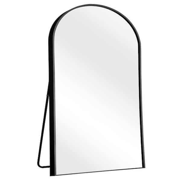 Body Length Standing Mirror, Stainless Steel