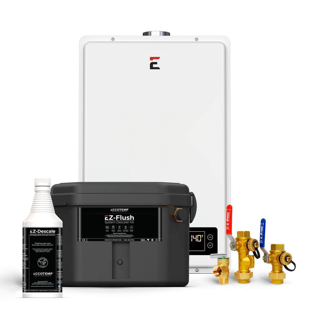 Reviews for Eccotemp 20HI 6 GPM Residential 150,000 BTU CSA Approved Liquid  Propane Indoor Tankless Water Heater Service Bundle | Pg 1 - The Home Depot