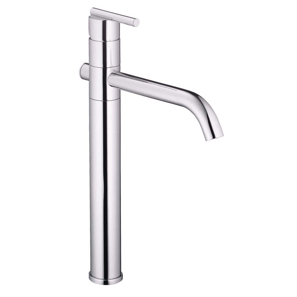 Parma Chrome Single Handle Vessel Bathroom Faucet