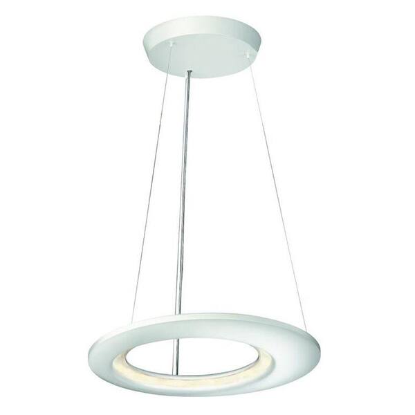 Philips Ecliptic 12-Light Matte White Hanging Pendant