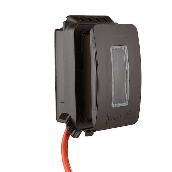 Commercial Electric 1-Gang Expandable Extra Duty Horizontal