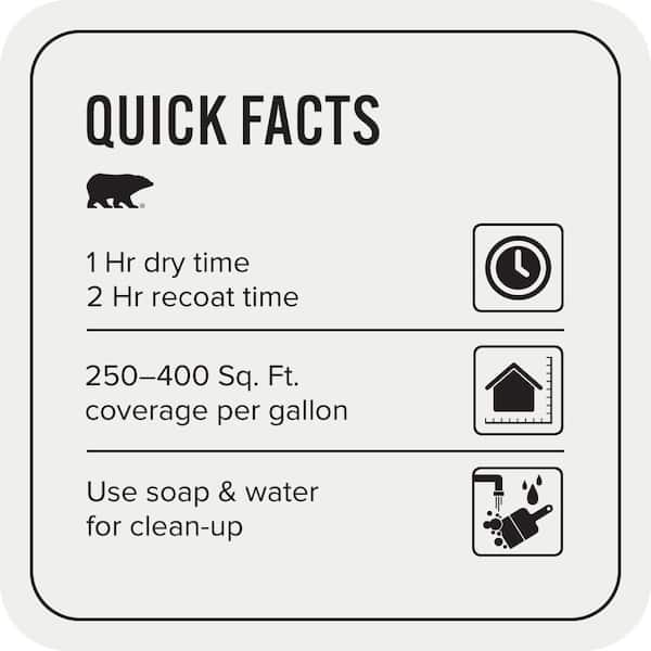 BEHR DYNASTY - 1 gal. #57 Frost Eggshell Enamel Interior Stain-Blocking Paint and Primer