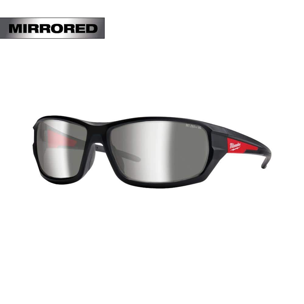 Milwaukee Performance Safety Glasses with Mirror Fog-Free Lenses 48-73 ...