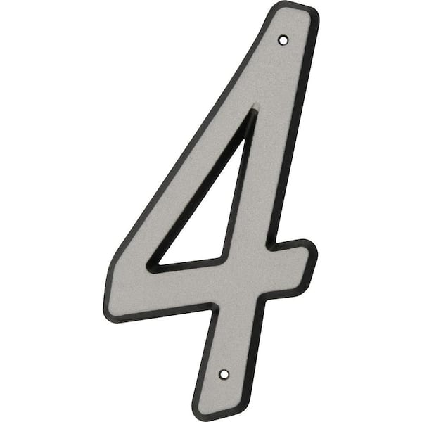 The Hillman Group 4 in. Nail-On Plastic Number 4