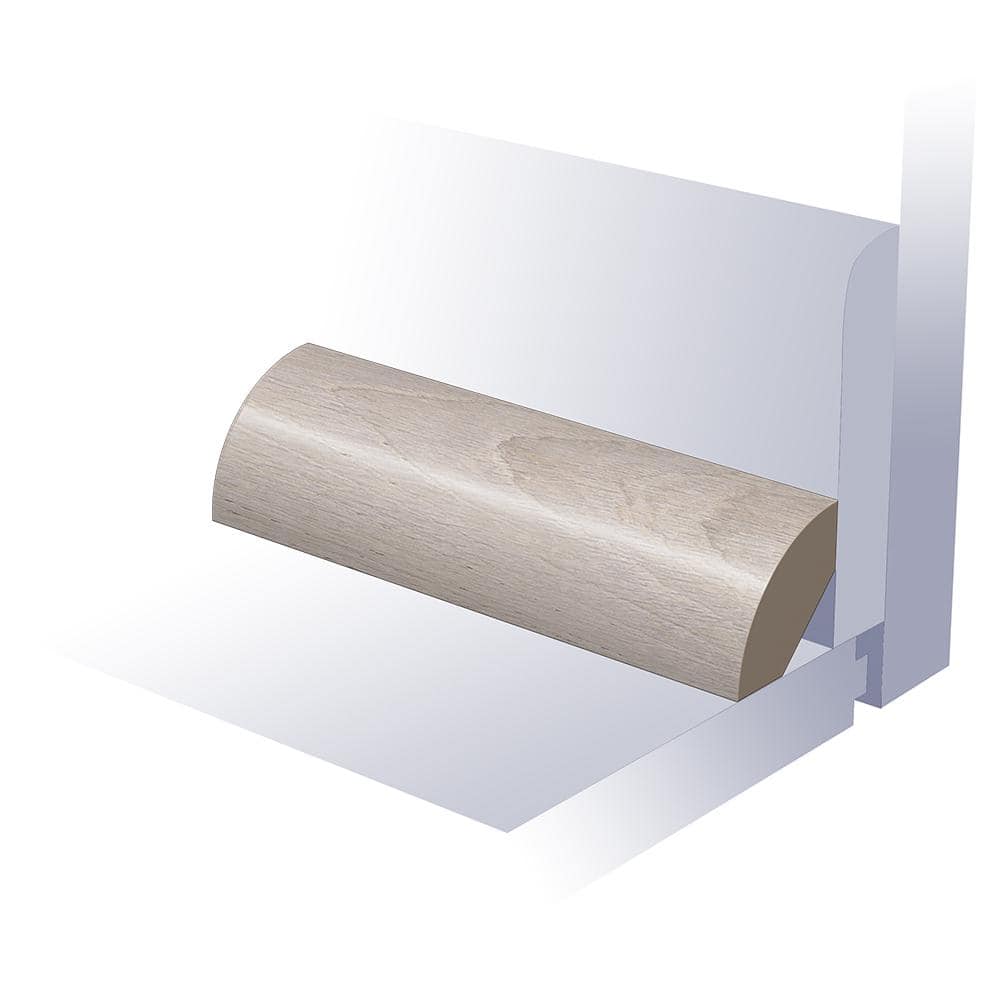 Ancient Loma 0.8 in. T x 0.8 in. W x 94 in. L Waterproof Quarter Round Moulding price history on PriceWatchPro