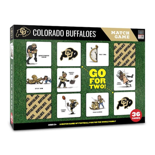 YouTheFan NCAA Colorado Buffaloes Licensed Memory Match Game